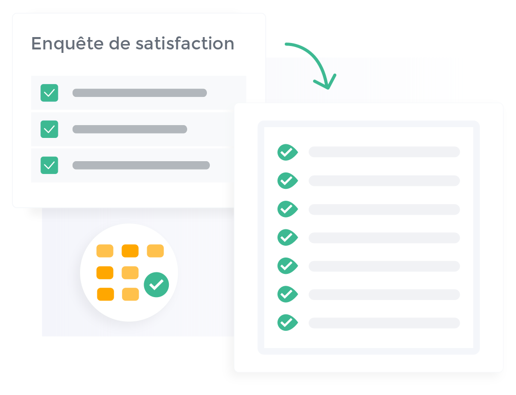 Configurez votre enquête de satisfaction en quelques clics